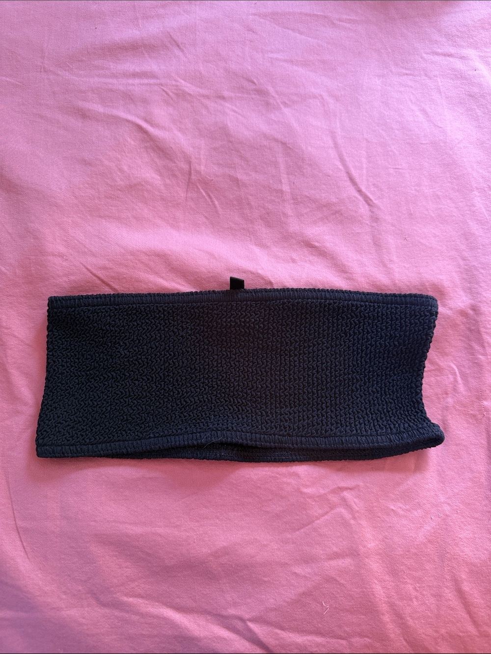 Pretty little thing strapless bandeau swim top